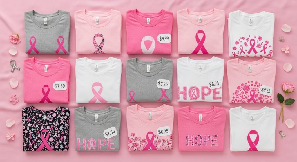 Affordable Breast Cancer Awareness Month Shirts for Every Budget