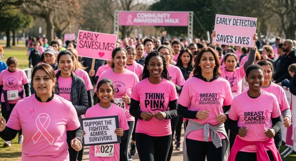 How Breast Cancer Awareness Tee Shirts Educate Communities