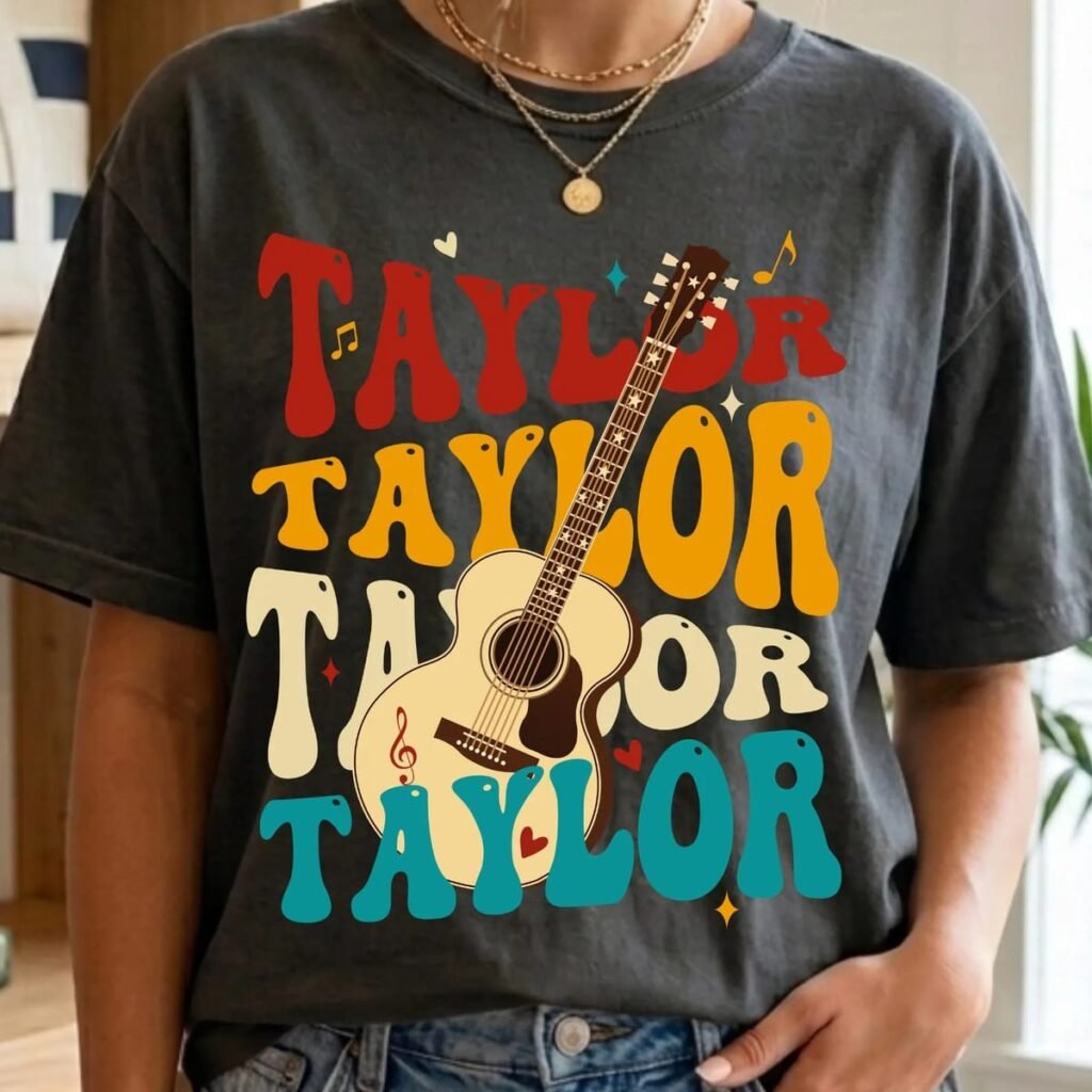 Groovy Guitar Tee