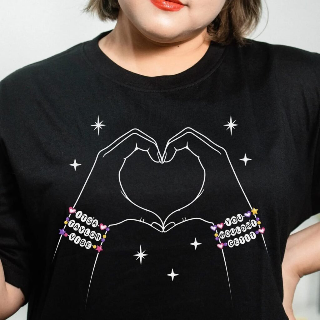 Friendship Bracelet Heart Hands Tee