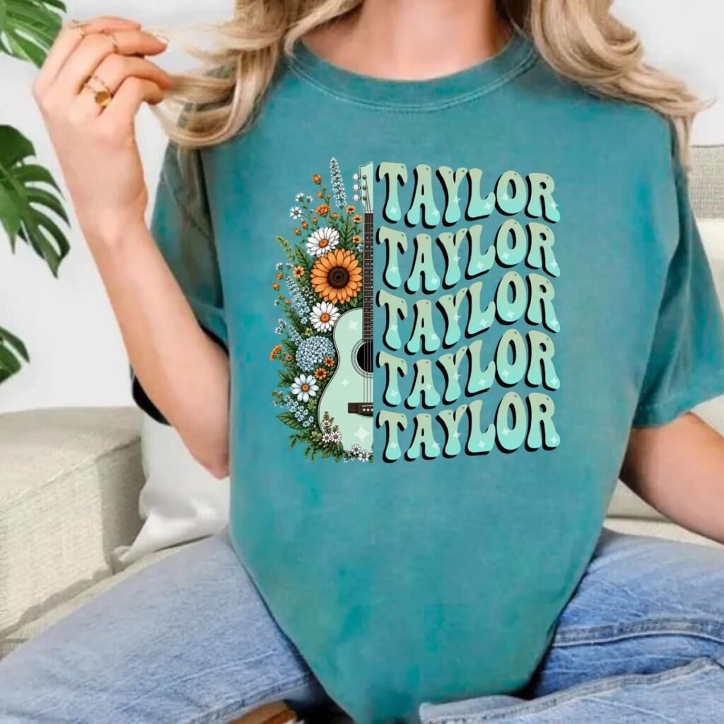 Wildflower Guitar Tee